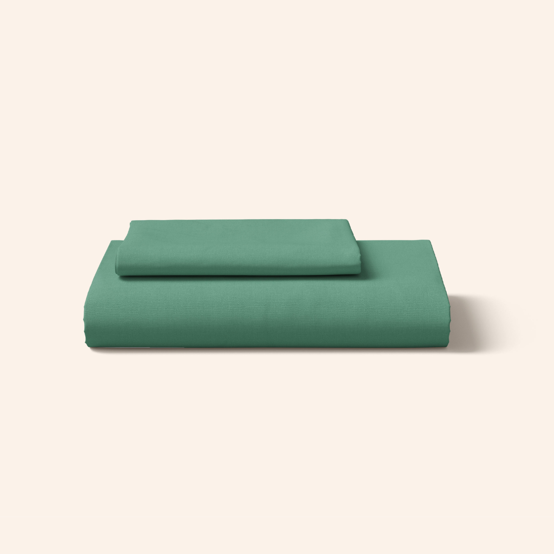 Forest Green Fitted Sheet Set
