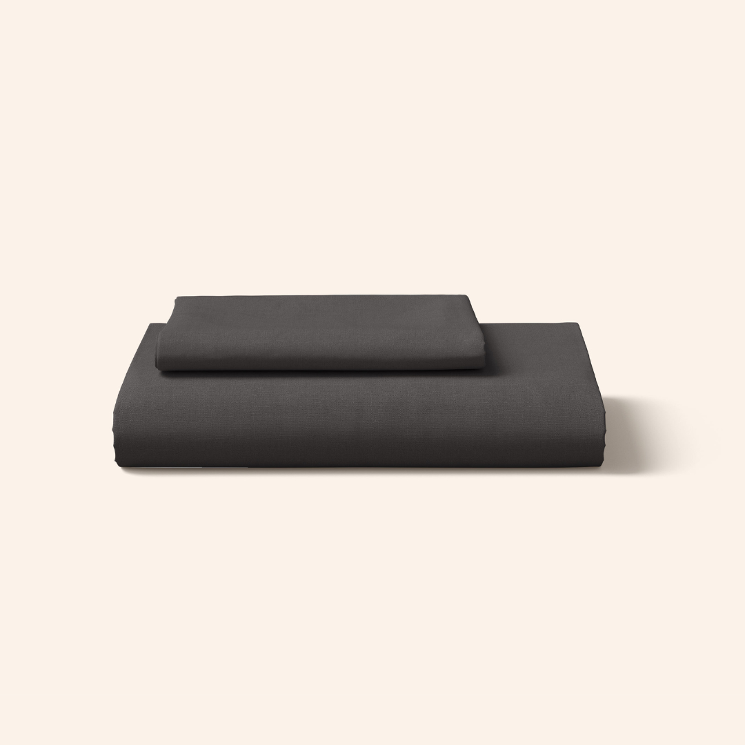 Black Fitted Sheet Set
