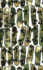 Reversible Skateboarding Kids Quilt Cover Set