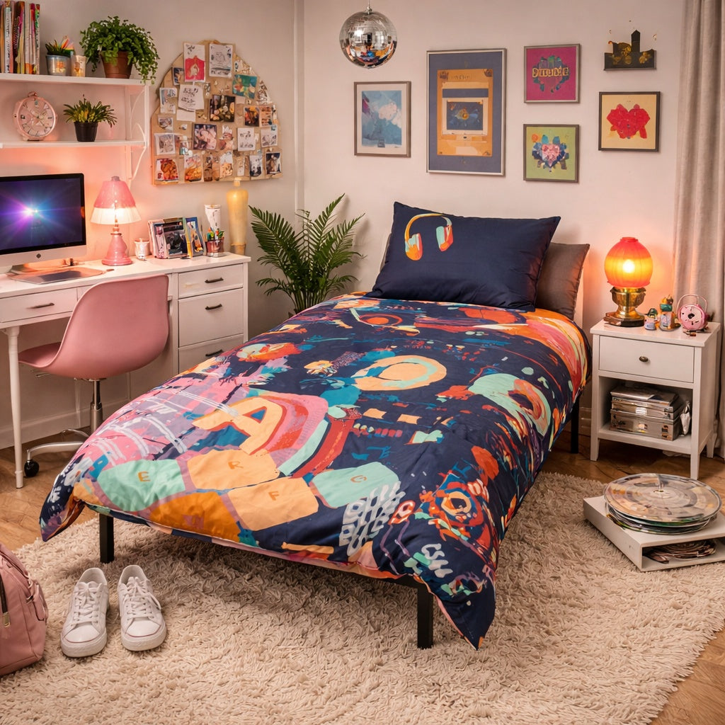 Technology Quilt Cover Set
