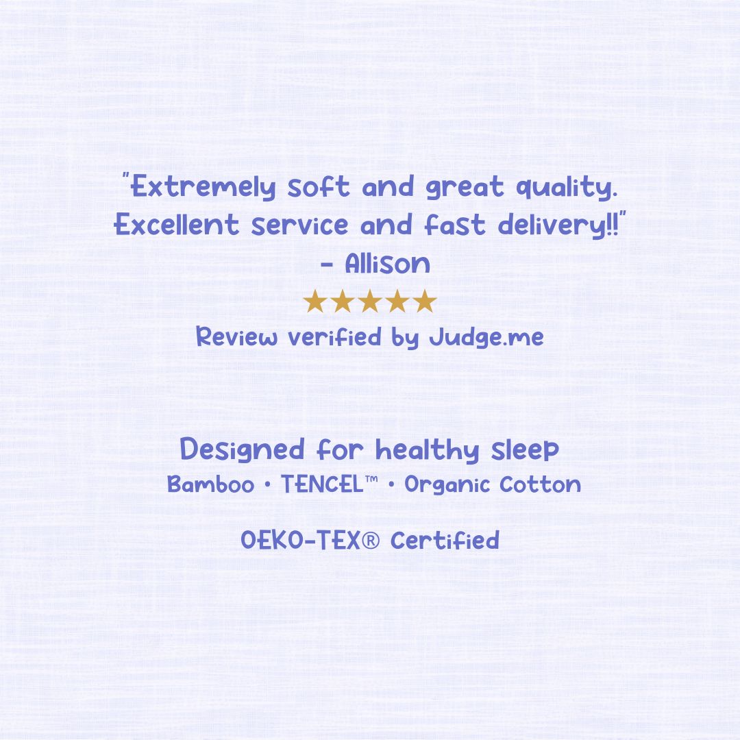 Caribbean Blue Striped Fitted Sheet Set