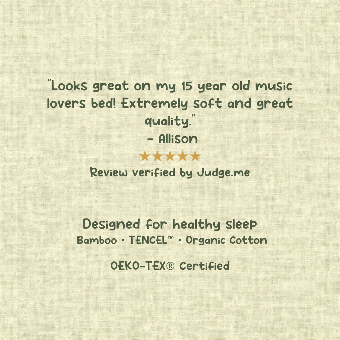 Kids Music Quilt Cover Set
