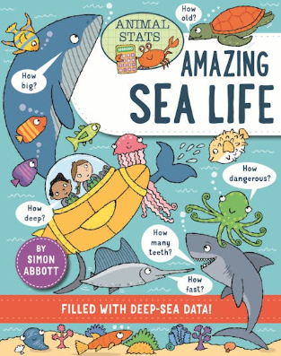 Animal Stats: Sea Life book by Simon Abbott