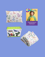 Dinosaur Bedding & Build-Your-Own Dino Toy Bundle
