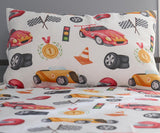Race Cars Bamboo Pillowcase