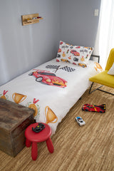 Race Cars Bamboo Pillowcase