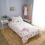 Dual Design Enchanted Fairies Quilt Cover Set – Magical Bedroom Décor for Kids’ Rooms