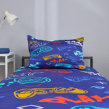 Gaming Teenager Quilt Cover Set - 400TC Organic Cotton - Includes Gaming Guide
