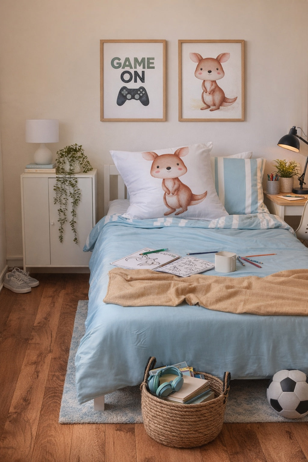 Mira the Kangaroo European Pillowcase