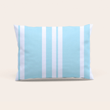 Caribbean Blue Striped Fitted Sheet Set