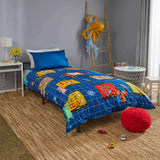 Math Adventure Kids Organic Cotton Quilt Set with learning booklet