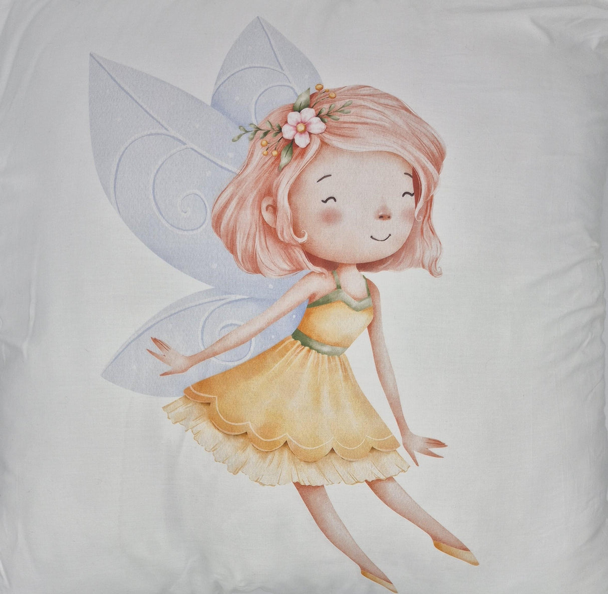 Mielle Yellow Fairy European Pillowcase