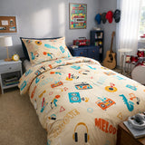 Kids Music Quilt Cover Set