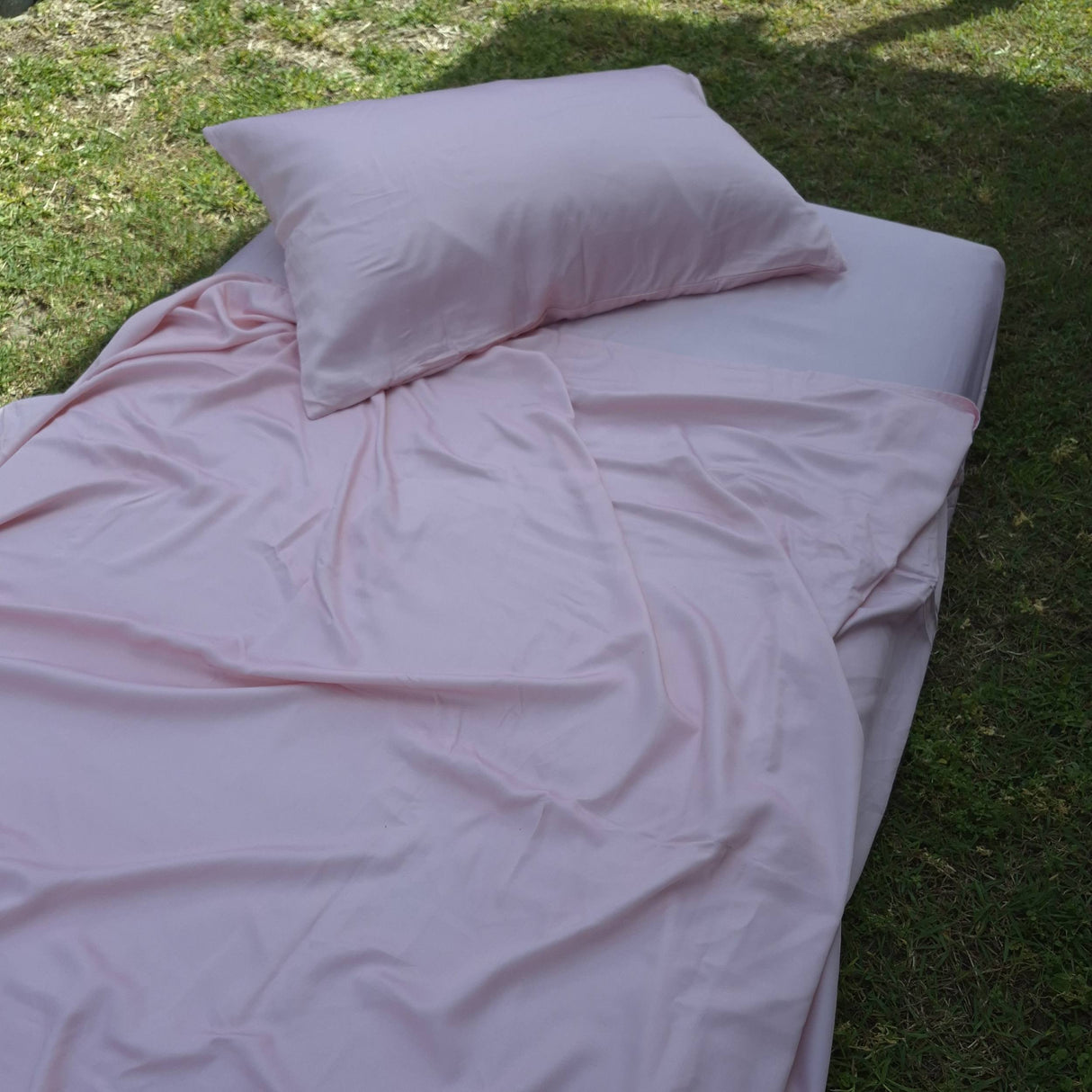 Giggle Pink 100% Bamboo Fibre Flat Sheet