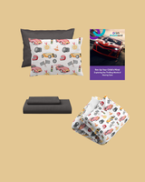 Race Car Sleep Bundle – Black Sheets