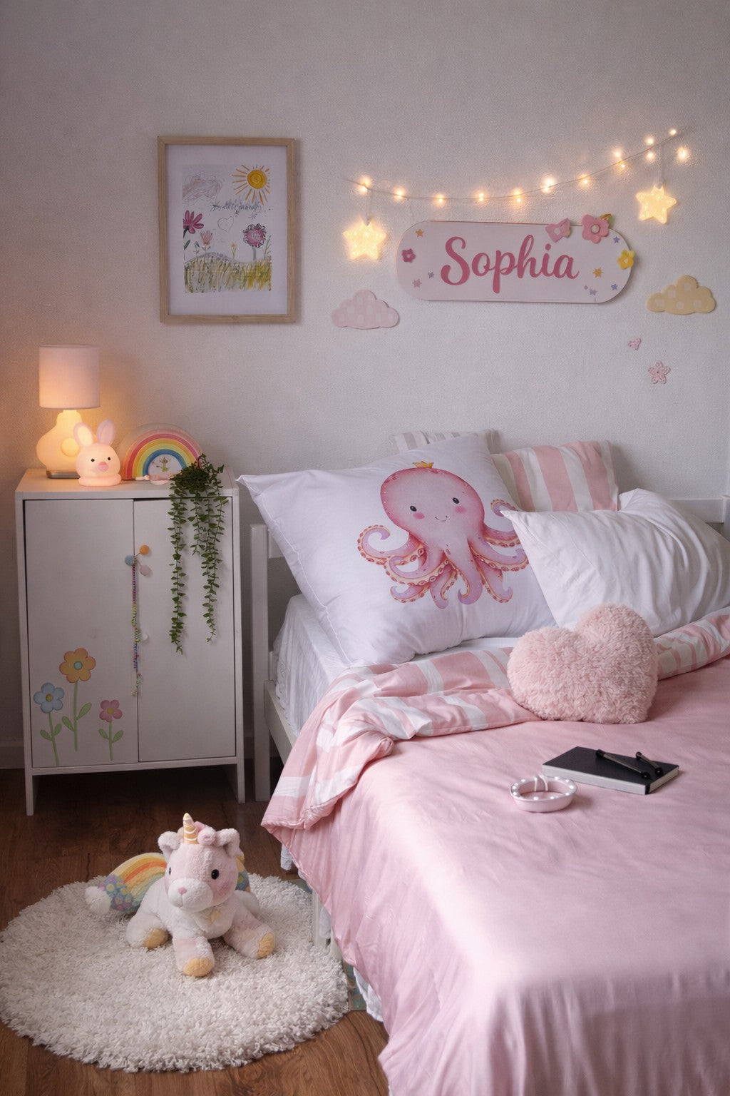 Olli the Octopus – European Pillowcase