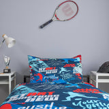 Sports Motivation Kids Quilt Cover Set - Includes Sports Motivation Booklet
