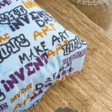 Bamboo Quilt Cover Set for Teenagers: Street Art Design & Educational Booklet
