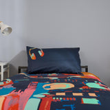 Technology Quilt Cover Set - 400TC Organic Cotton - Includes Tech Safety Booklet