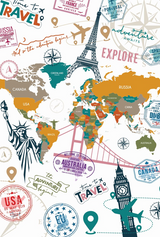 Passport to Adventure – Teenager and Adult Quilt Cover Set + Information about travel booklet