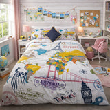 Passport to Adventure Quilt Cover Set