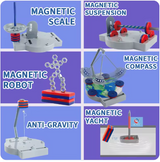 12-in-1 Magnet Science Kit: Gravity-Defying Experiments for Kids