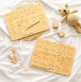 ABC & 123 Tracing Boards: Boost Fine Motor Skills & Learn to Write!