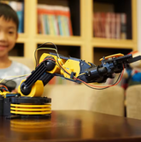 Wired Control Robot Arm DIY Kit - STEM Educational Toy for Kids